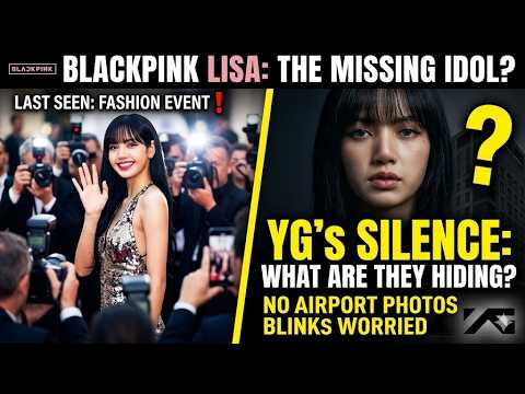 BLACKPINK Lisa after a fashion event, looking concerned or thoughtful.