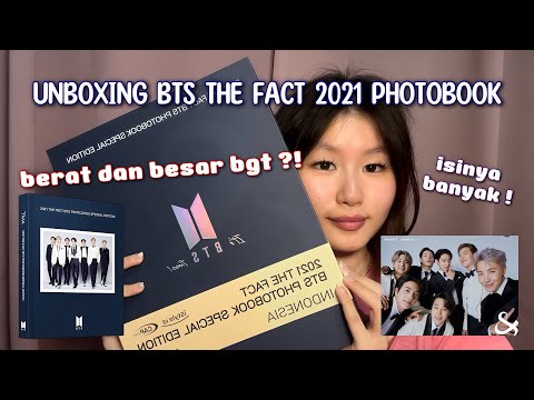 Elinthyu unboxing the BTS 2021 The Fact Photobook Special Edition
