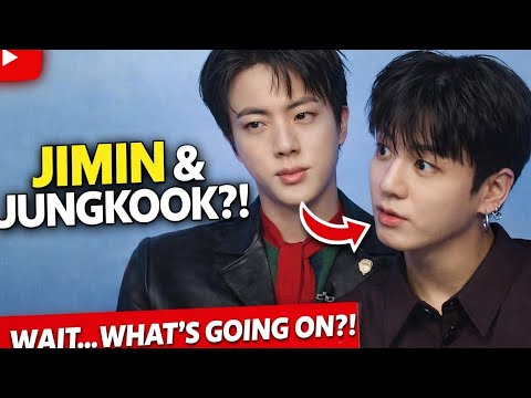 BTS members Jimin and Jungkook in a collaborative setting, sparking fan excitement.