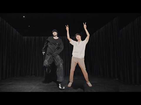 BTS Jin reacting happily