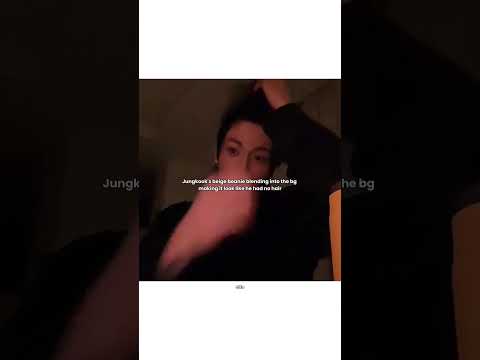 Thumbnail of a YouTube Short featuring BTS's Jungkook laughing