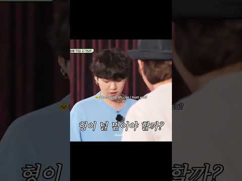 BTS V and Suga in a funny moment from Run BTS!