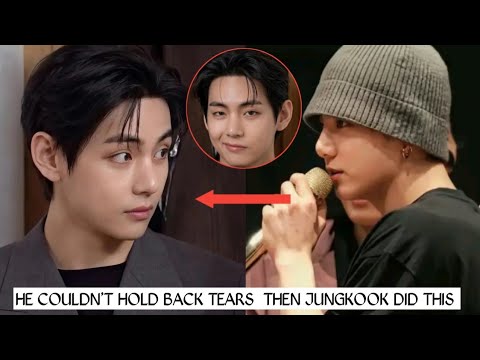 BTS's V crying with Jungkook offering comfort