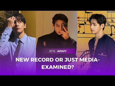 BTS V's first TikTok post showing his unique visual style