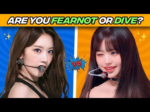 Screenshot from a YouTube K-pop quiz video featuring IVE and LE SSERAFIM