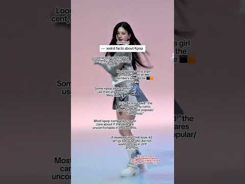 YouTube video thumbnail for 'Weird facts about K-pop you didn't know'