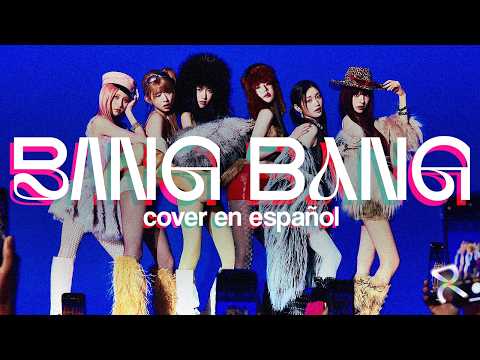 RIZXNG UP! members in a dynamic pose for their IVE "BANG BANG" Latin Spanish cover