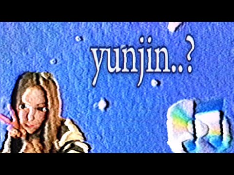 LE SSERAFIM's Yunjin in a fan-made analog horror edit