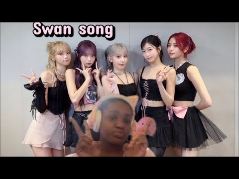 LE SSERAFIM's Dayday covering 'Swan Song'