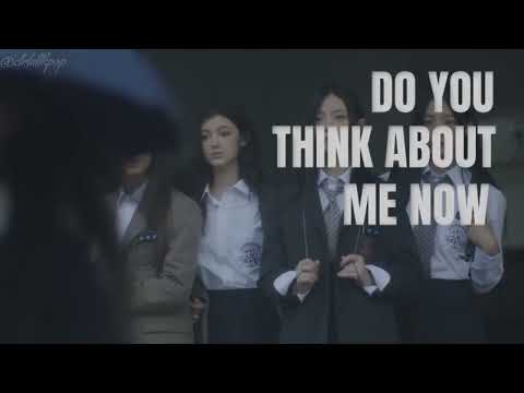 A fan-made lyric video for NewJeans' song 'Ditto' on YouTube