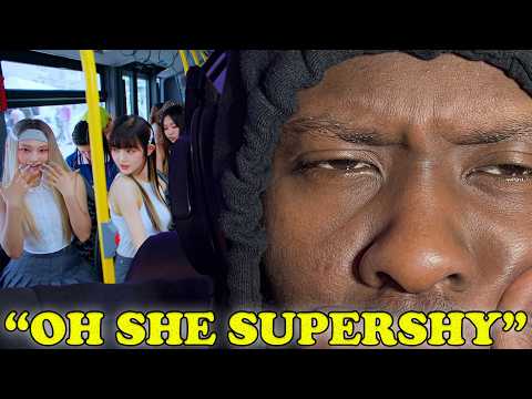 FreeMacKillEmm's reaction video thumbnail for NewJeans 'Super Shy' MV