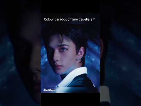 Stray Kids members in a stylized, colorful fan edit video thumbnail