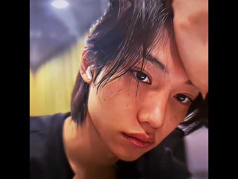 Stray Kids' Felix in a dynamic fan edit video still