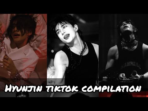 Stray Kids' Hyunjin in a captivating 'thirst trap' TikTok compilation thumbnail