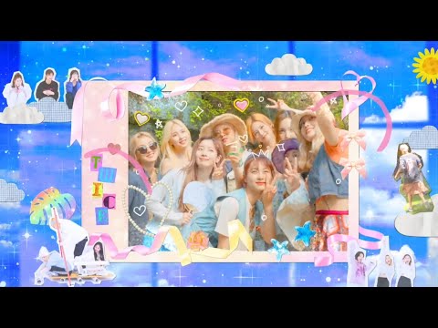 TWICE members from the 'TIME TO TWICE: Healing December' series